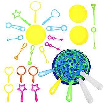 56Pcs Colorful Bubble Wand Set for Blowing Bubble and Outdoor Fun