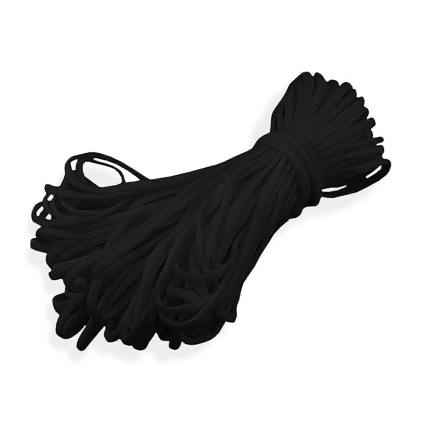 Cotton Flat Elastic Cord Soft Stretch For Diy Bracelets