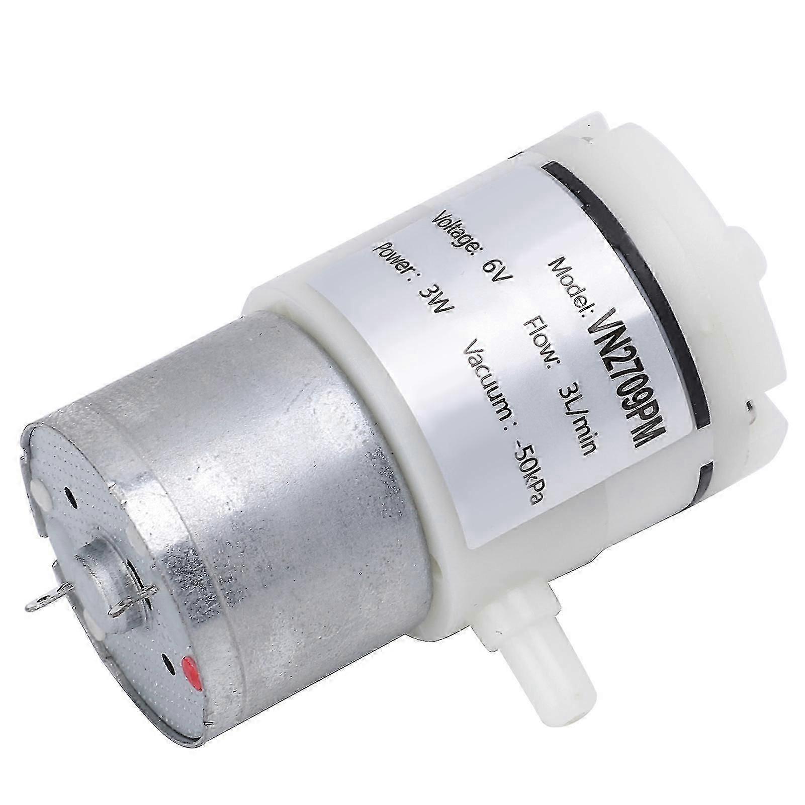 3Pcs DC 6V Diaphragm Pump 3L/min Micro Noiseless Vacuum Pumping Machine