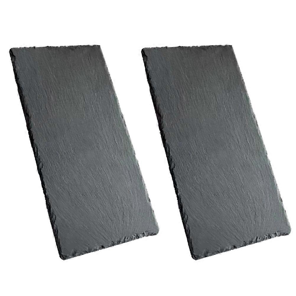 Practical Serving Plates Food Plates for Kitchen Use 2Pcs