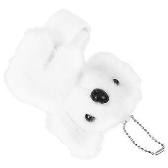 Animal Plush Slap Bracelets for Decor 5Pcs White Koala Snap Wristbands