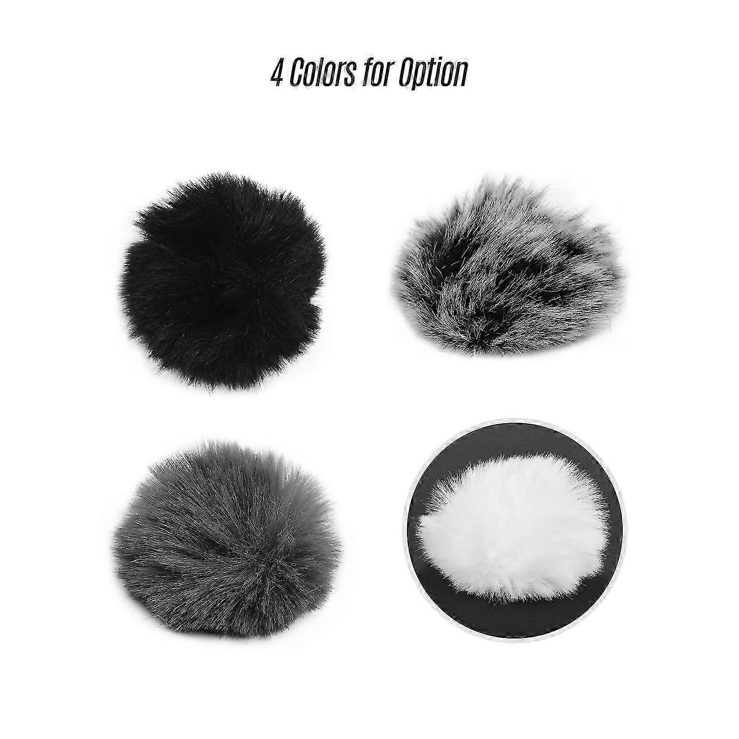 Lightweight Furry Windshield Lav Mic
