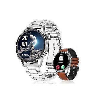 Montre connectée homme FW03, 100 modes sportifs, étanche IP67, écran tactile IPS 139 pouces, appels Bluetooth, couleur argent