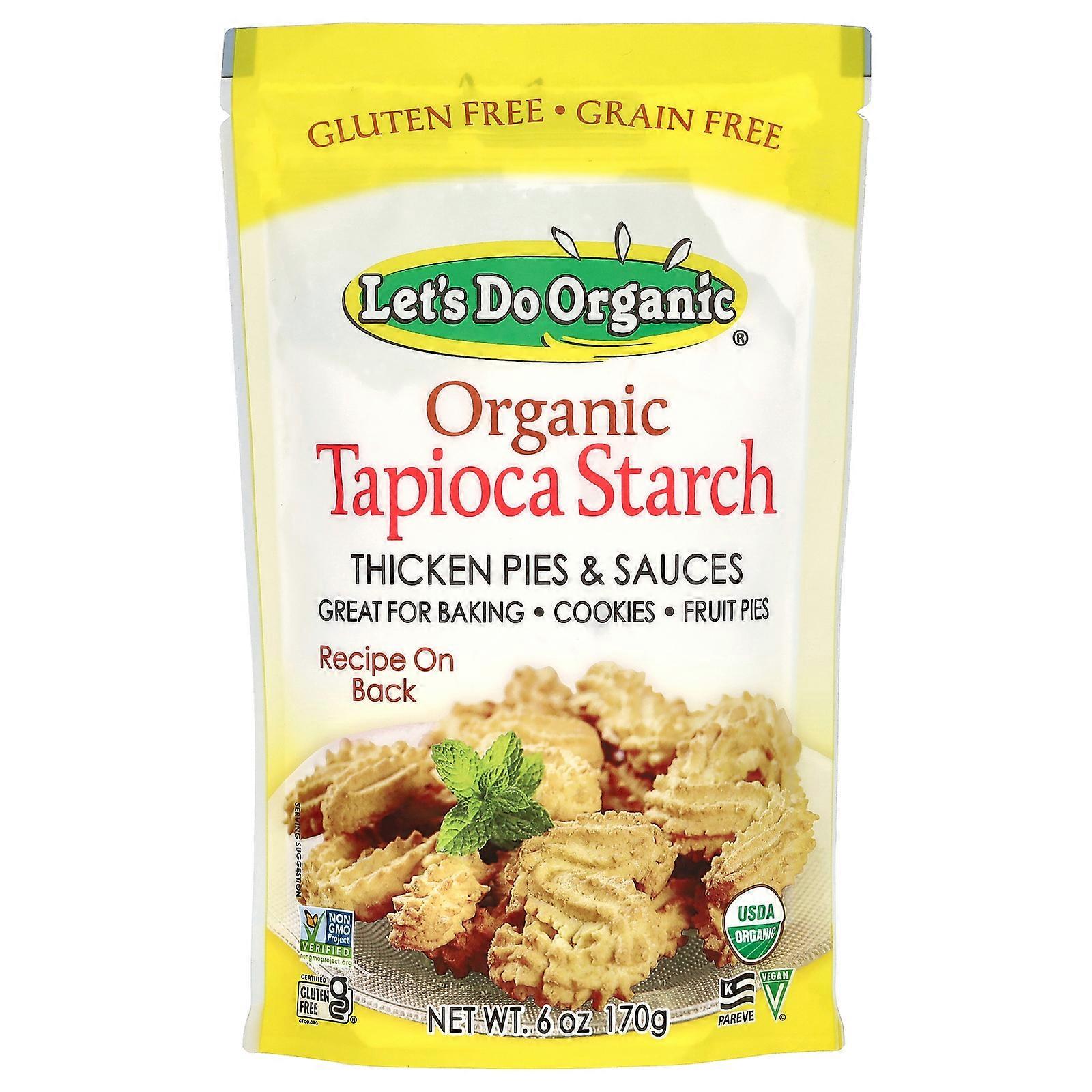 6 x Edward & Sons, Let's Do Organic, Tapioca Starch, 6 oz (170 g)