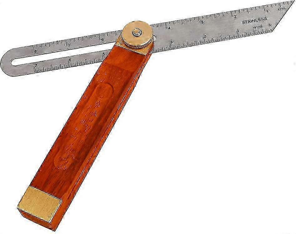 Slide Bevel, Sliding T-bevel, Joiner's Angle, 318mm Double-sided Stopper Angle, 26mm Joiner's Stopper Angle