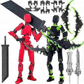 T13 Action Figure Set, Titan 13 Robot Action Figure, yzcc