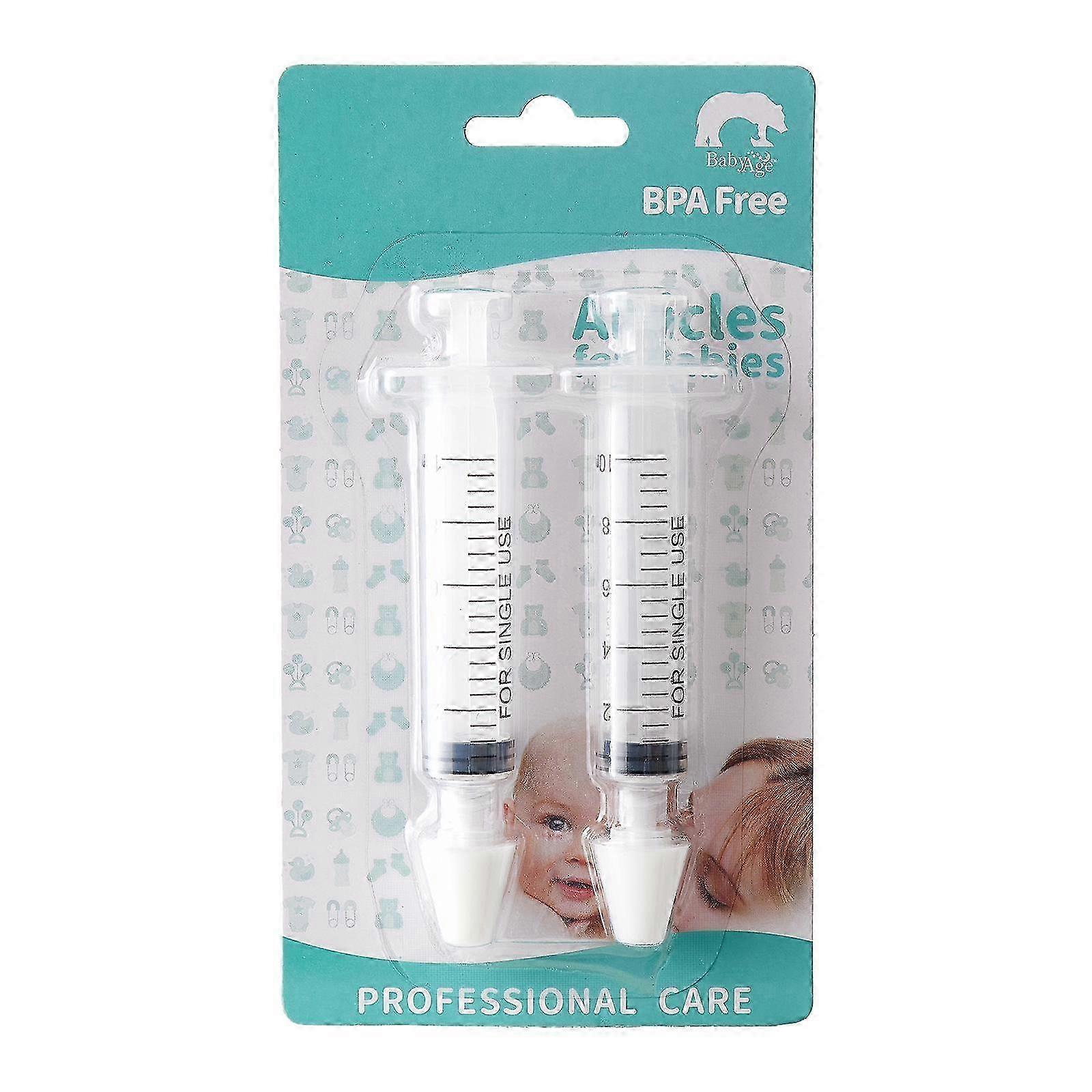 Compact Reusable Nasal Syringe Kit