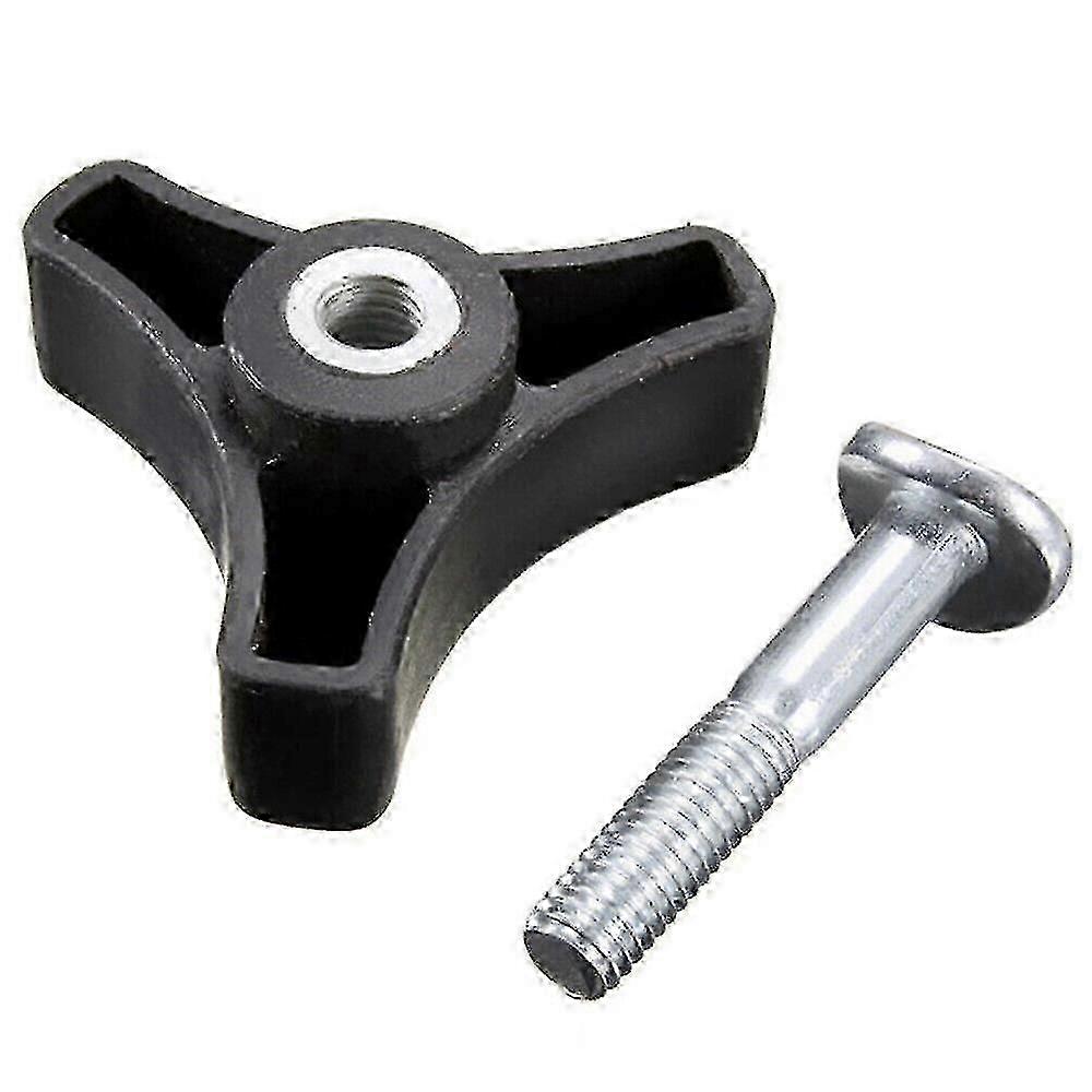Replacement Triangle Handle Knob Nut Screw Bolt for  Mower