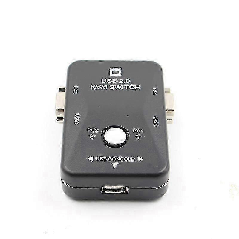 2-Port VGA KVM Switch USB 2.0