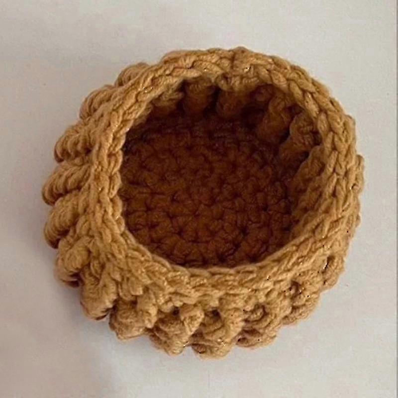 Hand-Crocheted Flower Coaster Placemat