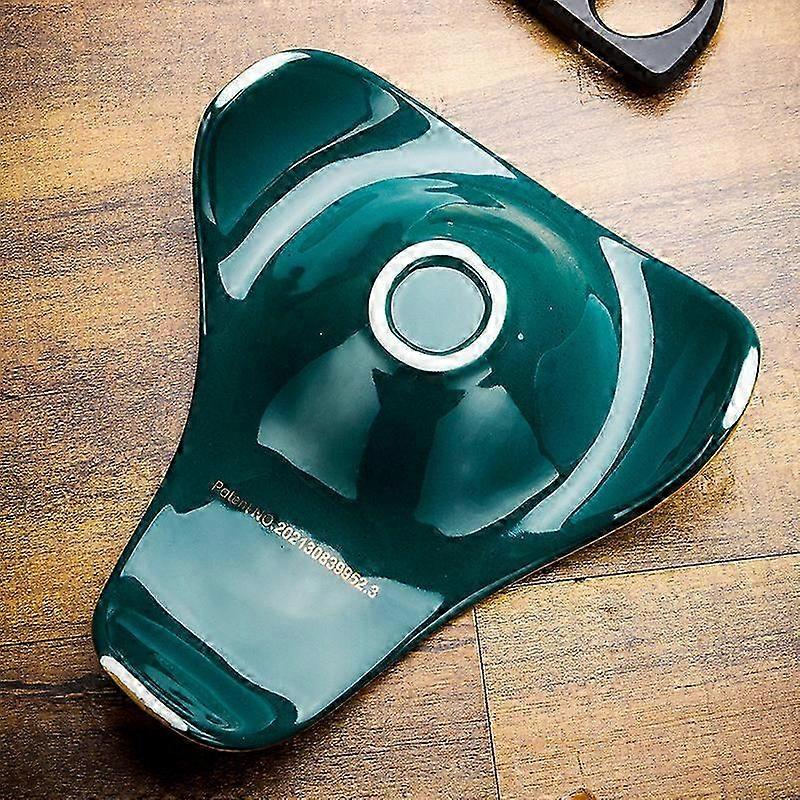 Large Capacity Triangle Ceramic Ashtray