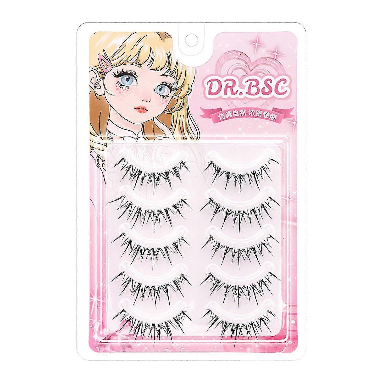 C Curl Wispy Strip Eyelashes