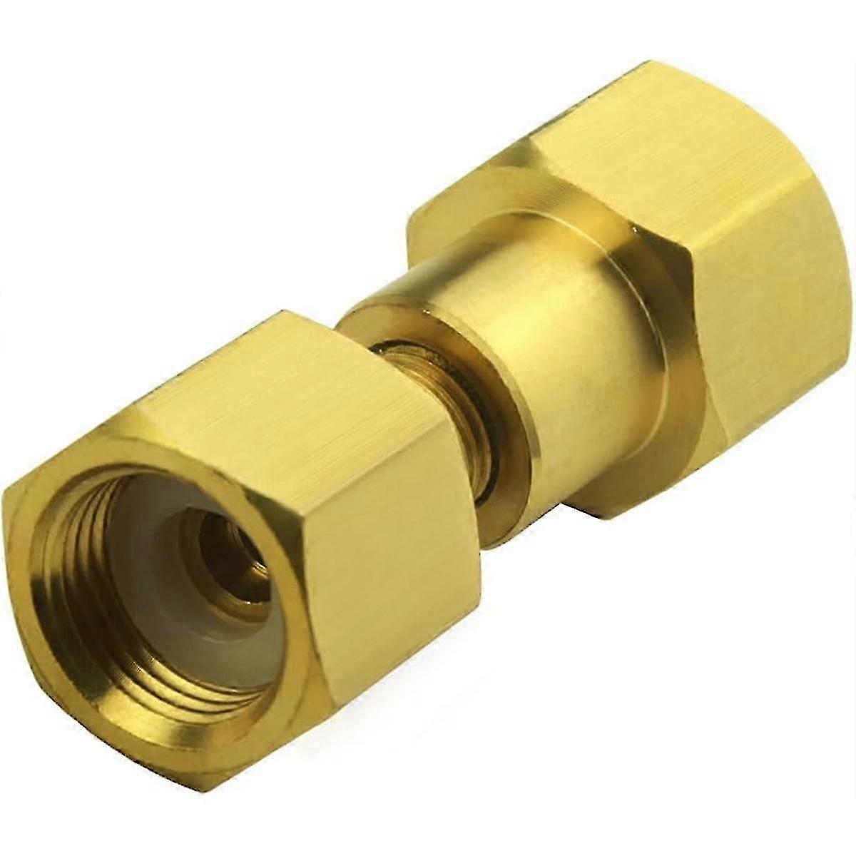 Brass CO2 to Nitrogen Regulator Adapter