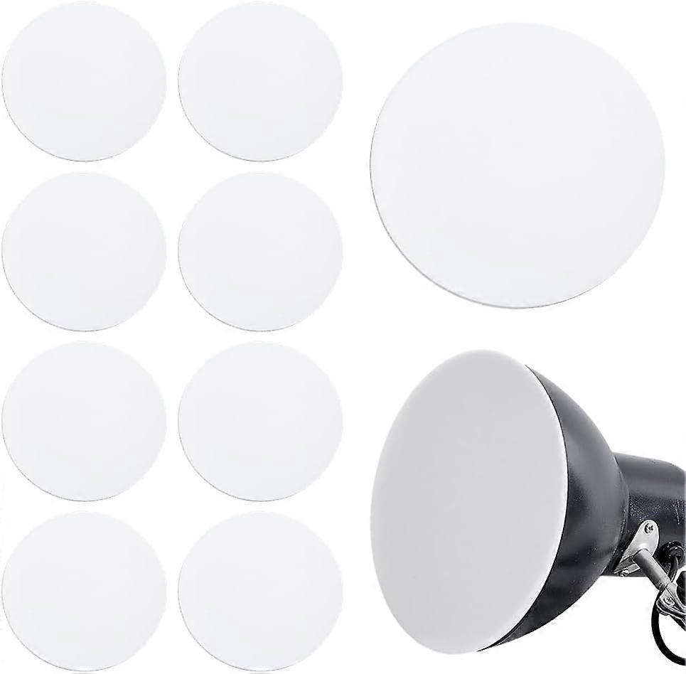 5.3 Inch Lamp Shade Diffuser Cover,10pcs Ceiling Light Cover Diffuser White Plastic Spotlight Diffuser Covers for Home Office Light Glare Reduction