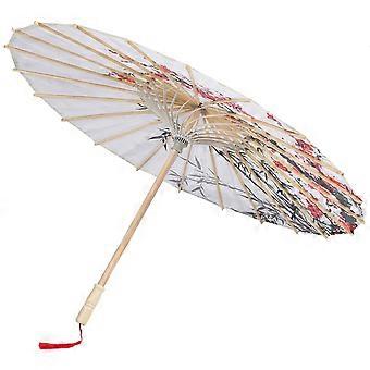 Japanese Paper Umbrella Classical Handmade Oil Paper Umbrella for Decor