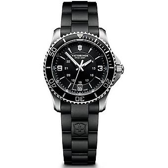 Victorinox maverick Quartz Analog Women's Watch with V241702 Rubber Bracelet