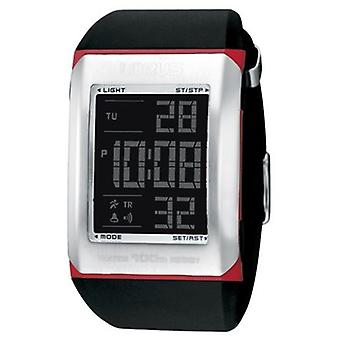 Lorus regarde Digital Quartz Men's Watch avec bracelet en caoutchouc R2361CX9