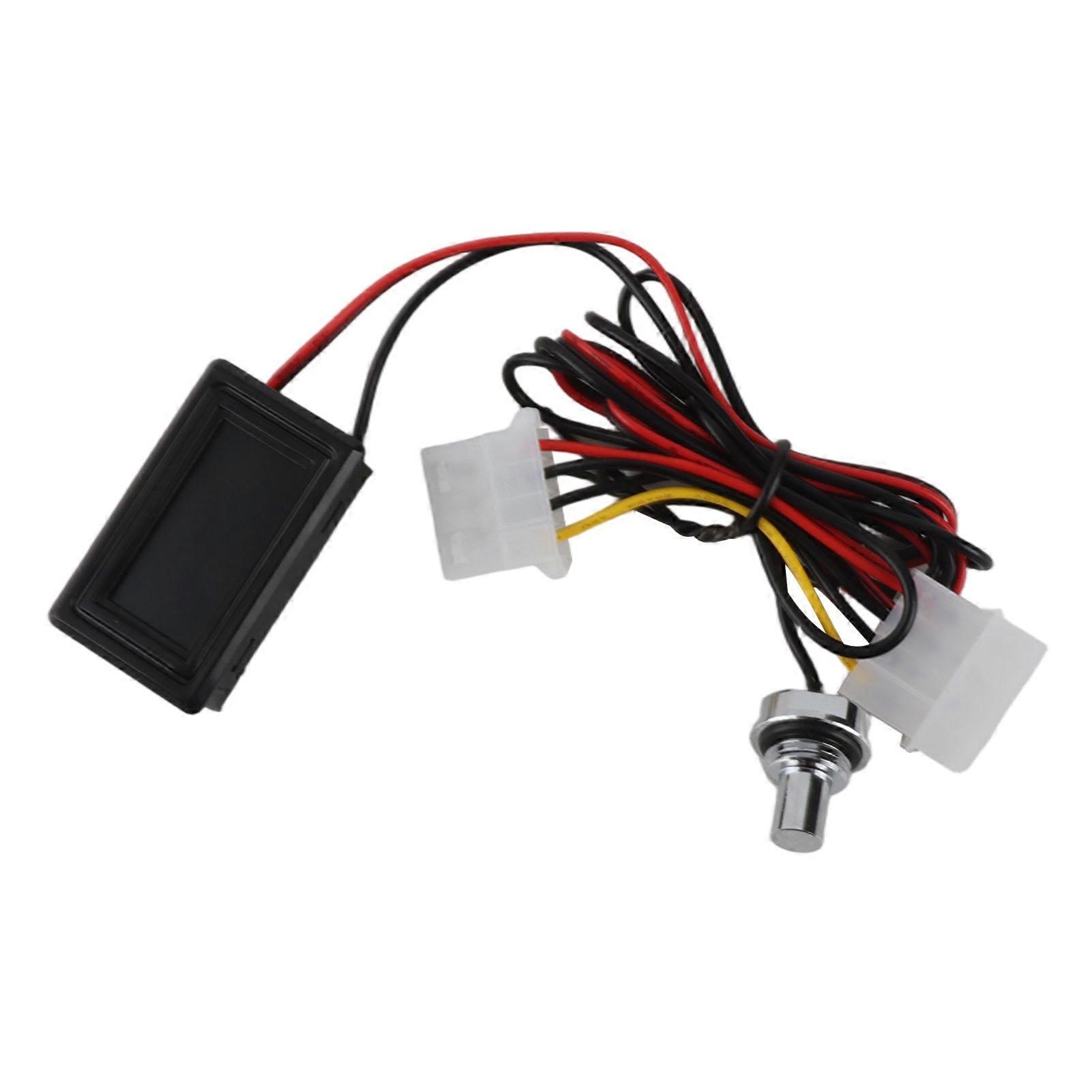PC Water Cooling System Pointer Display Thermometer Temperature Meter