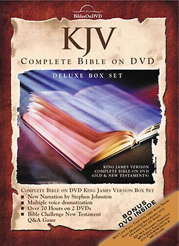King James Version Complete Bible DVD (2006) Stephen Johnston cert E 2 discs - Region 2