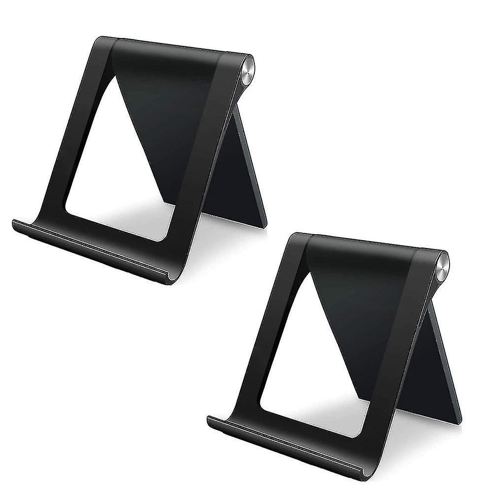 2pcs Phone Holder Tablet Holder Desk Adjustable Dock 360  Foldable ...