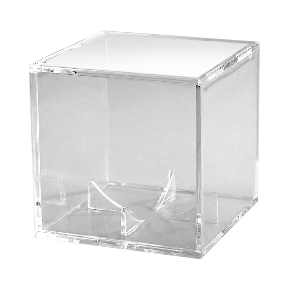 Baseball Display Case Uv Protection Acrylic Cube Baseball Holder