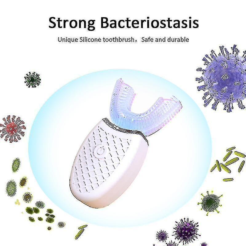 Automatic Toothbrush Adults U Type(white)