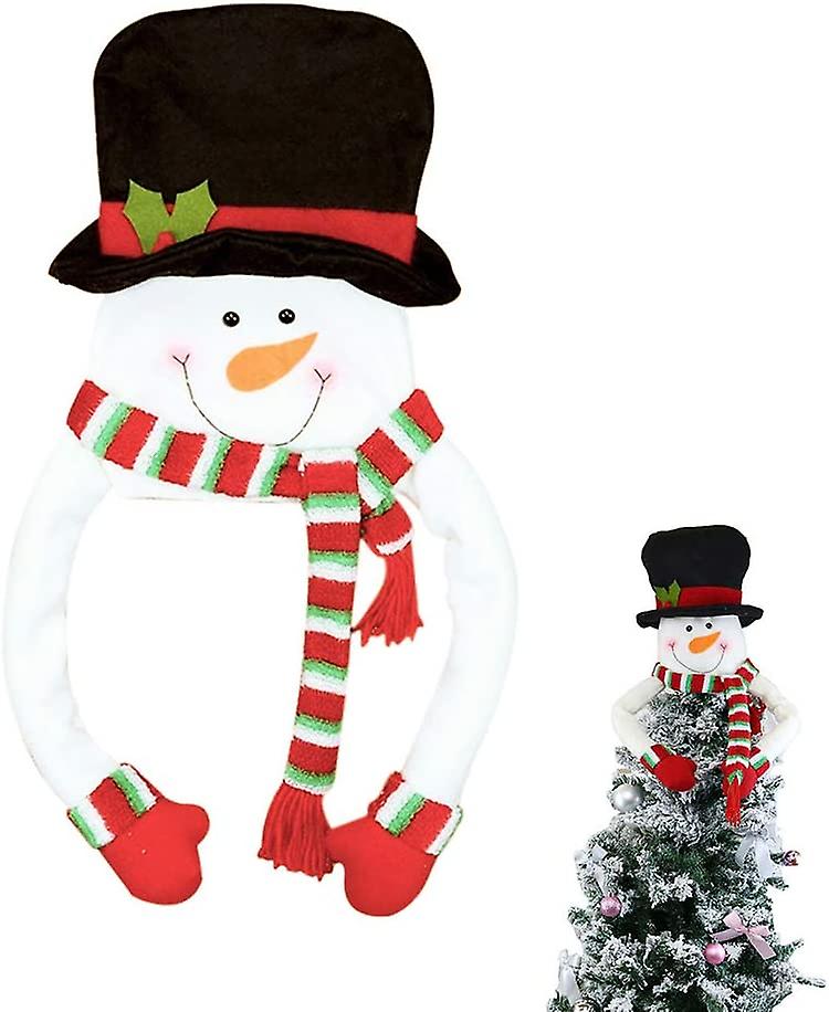 thumbnail image 1 of Adorno para árbol de Navidad YUANXCMXG con forma de muñeco de nieve, 1 of 3
