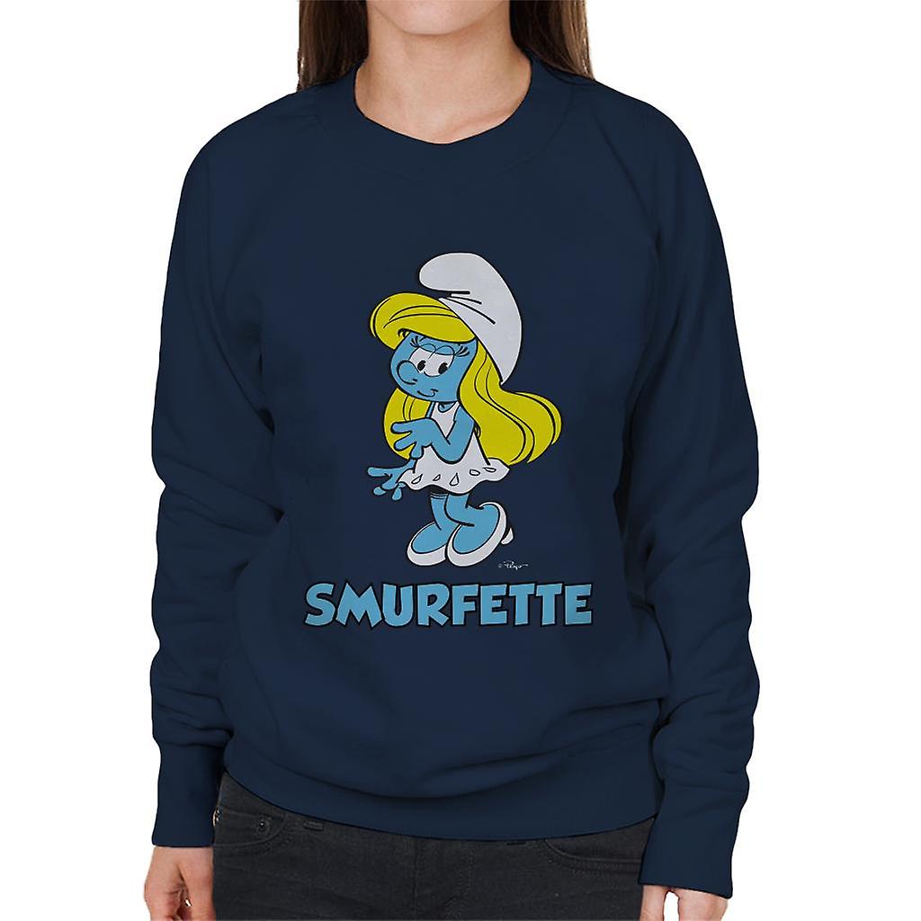 Die Schlümpfe Schlumpf-Damen-Sweatshirt