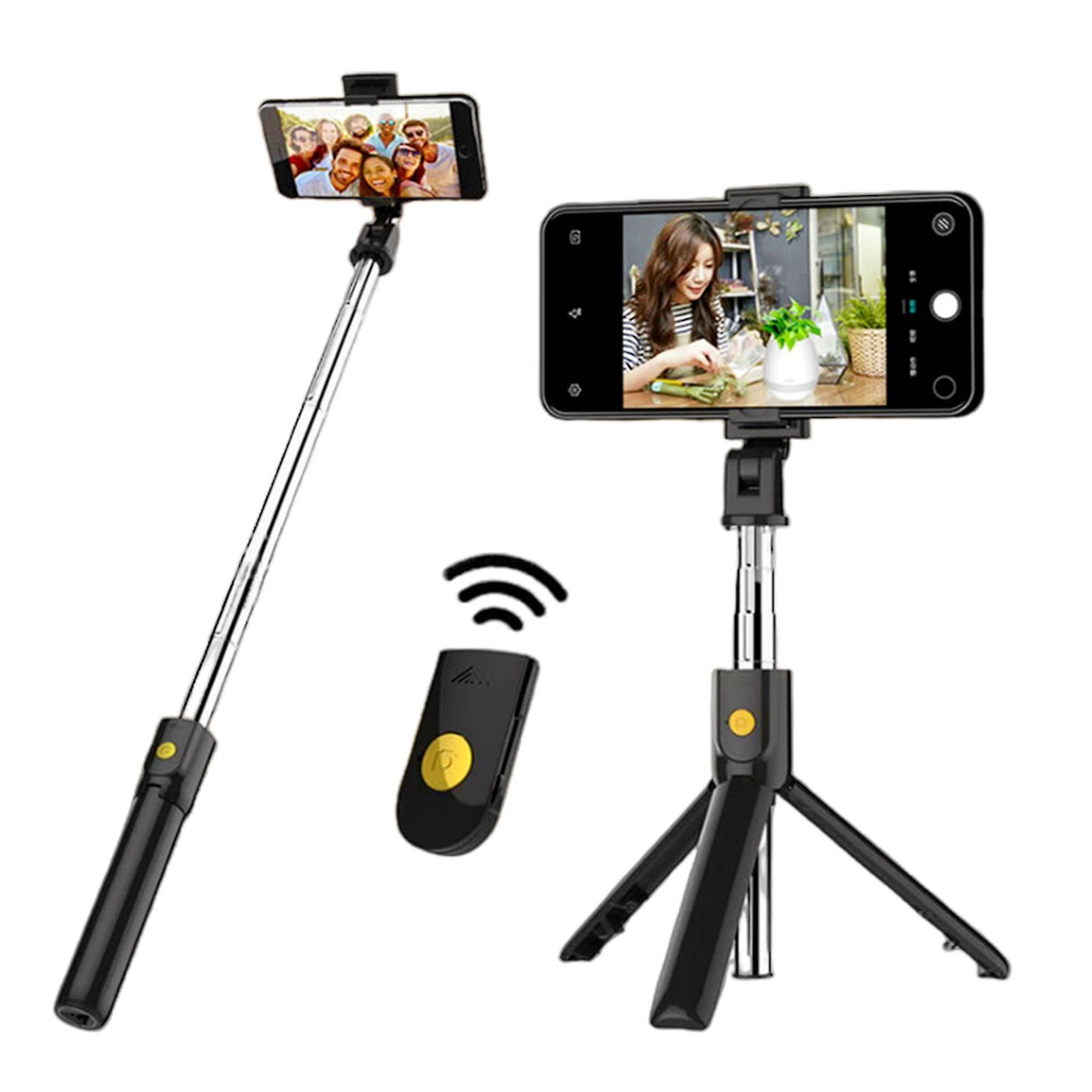 Bluetooth Selfie Stick 3 In 1 Foldable Wireless Handheld Monopod Shutter Remote