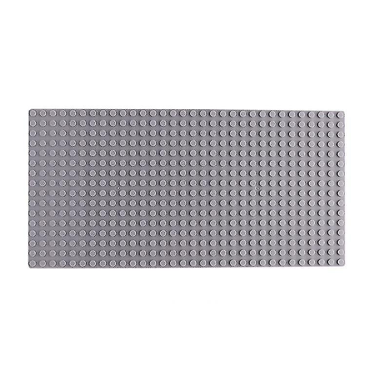 32X16 Light Grey Plastic Assembly Blocks Base Plates Figures City Classic