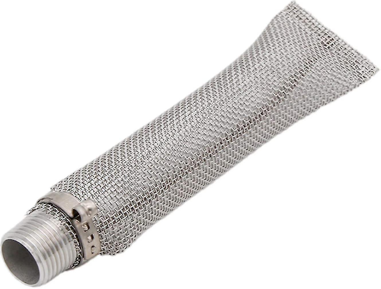 6 Bazooka Screen For Beer Mash Filter Hops Mash Strainer Or Mash Tun Tube Boil Kettle Screen With 1/2 Npt Fitting For Beer Brewing