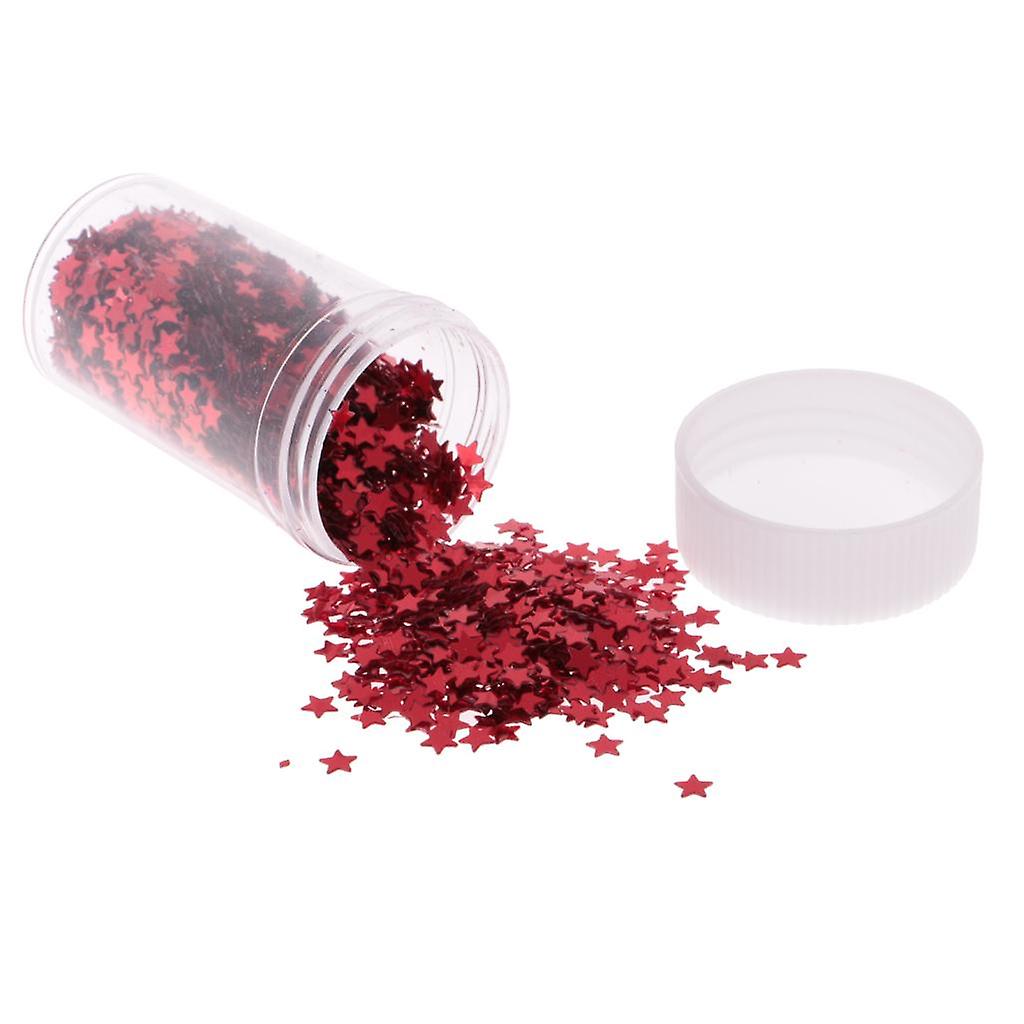 Metallic Confetti Balloon Confetti Wedding Table Scatter Decor Red Star