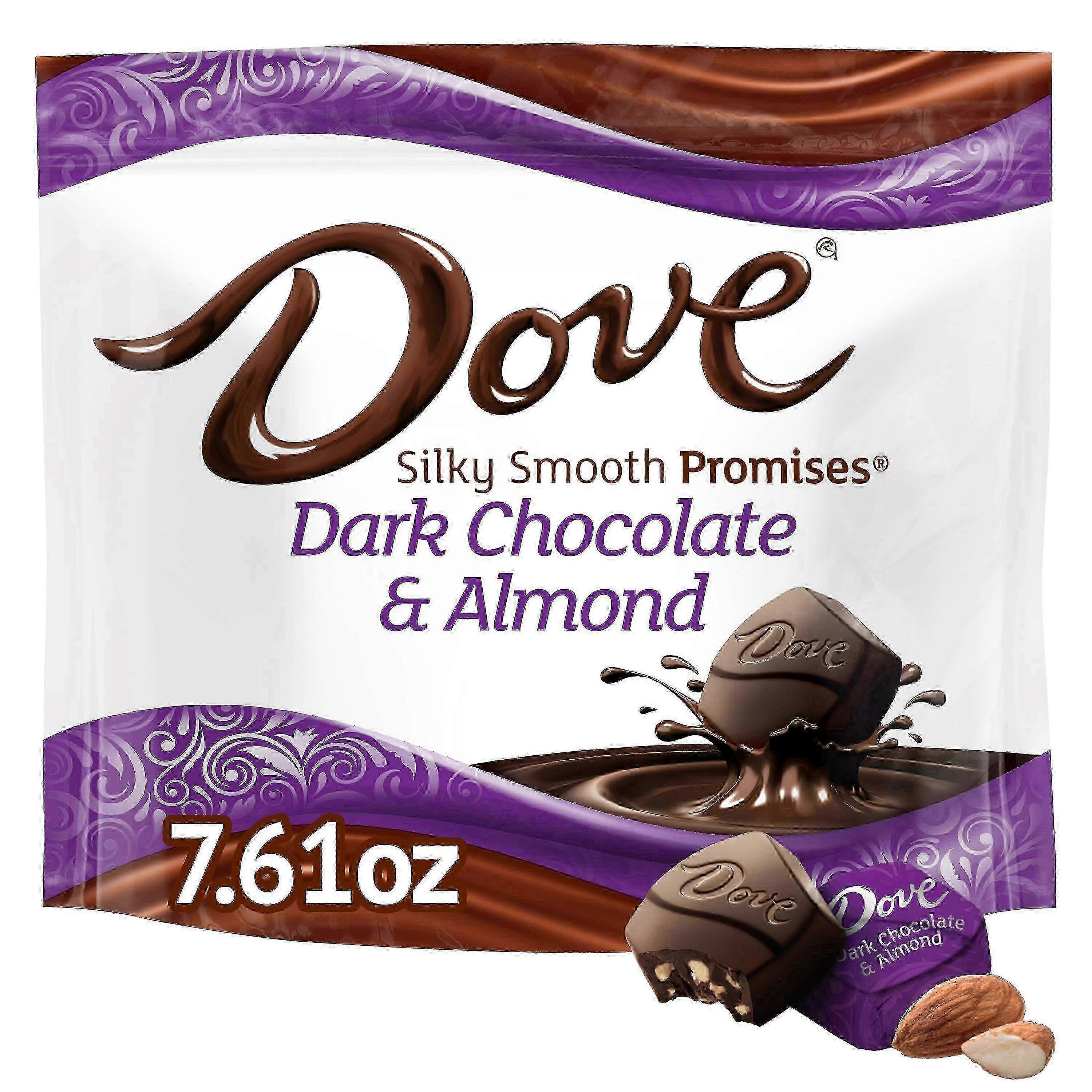 Dove Promises Assorted Valentine's Day Chocolate Candy, Almond & Dark, 7.61 Oz
