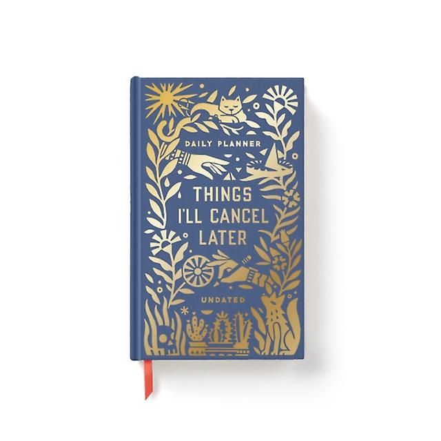 Things Ill Cancel Later Undated Mini Planner by Galison Paperback Book