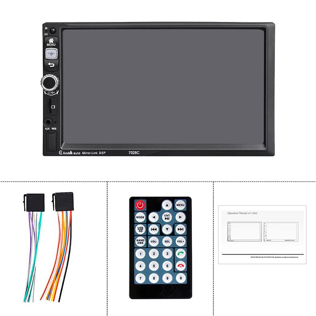 2 Din Car Multimedia Player Radio Touchscreen Monitor digitale vivavoce stereo