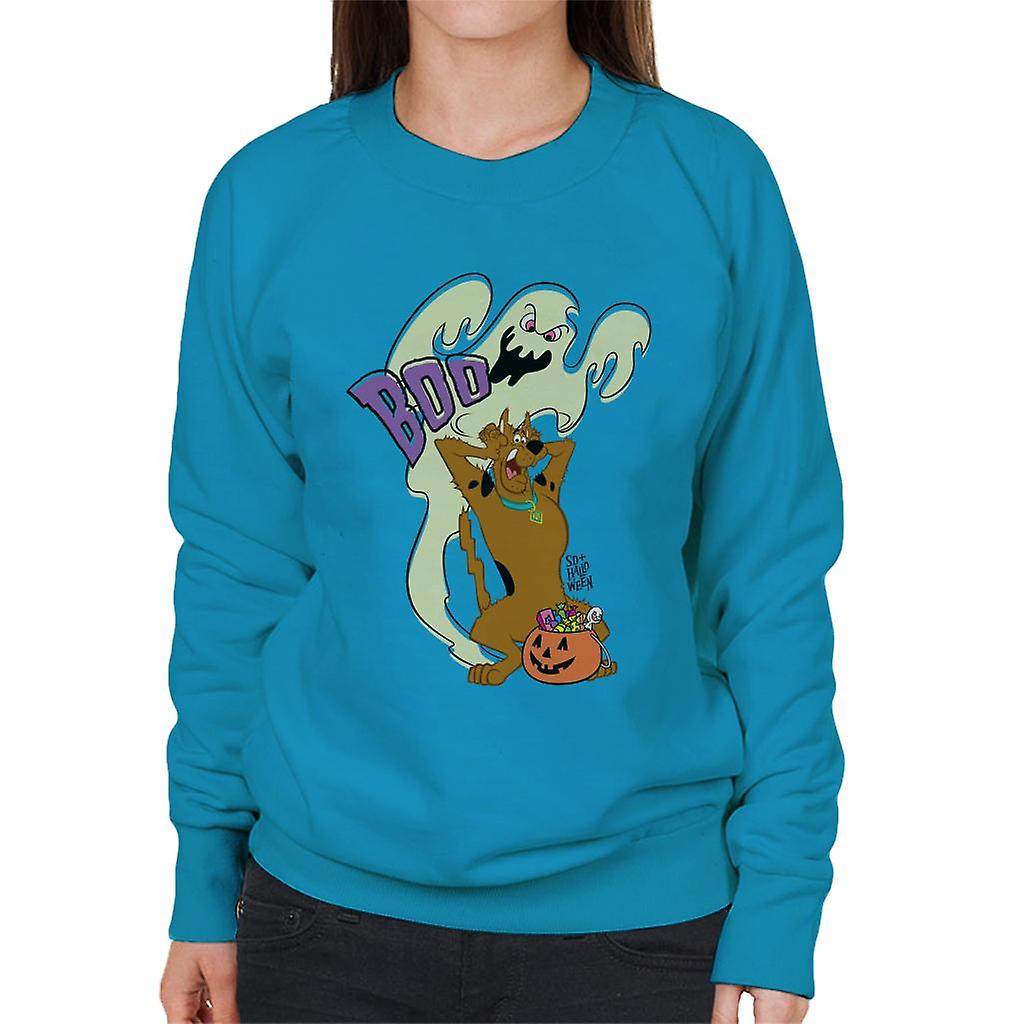 Scooby Doo Halloween Ghost Boo Women's Sweatshirt