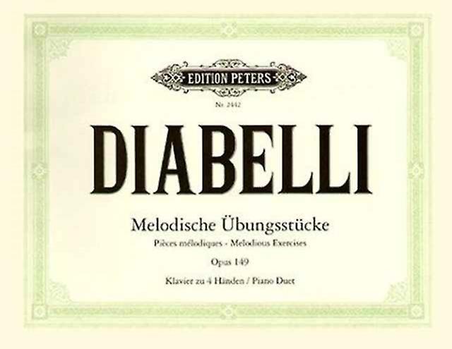 Melodic Exercises Op.149 Sheet music Book