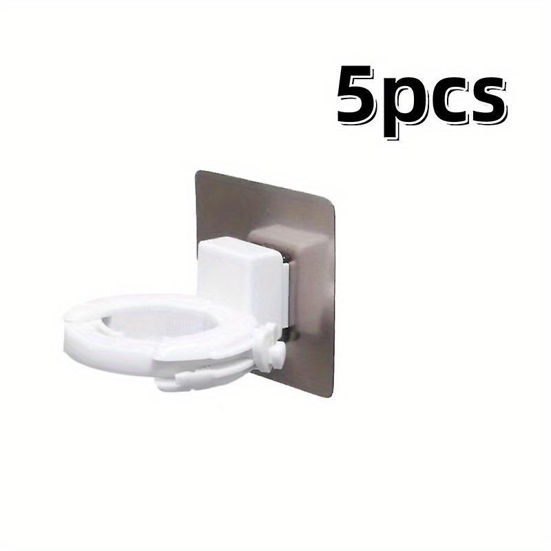 2 יחידות ללא פונץ' מתלה אמבטיה מדף קיר אסלה ג'ל רחצה מחזיק לחיטוי ידיים קולב אחסון קיר מטבח