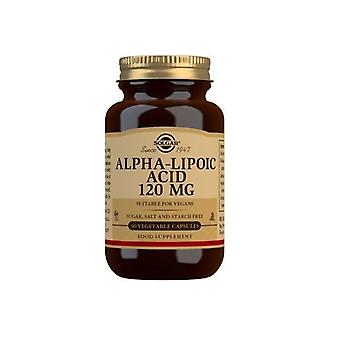 Solgar Alpha Lipoic Acid 120mg Vegicaps 60  (12536280)