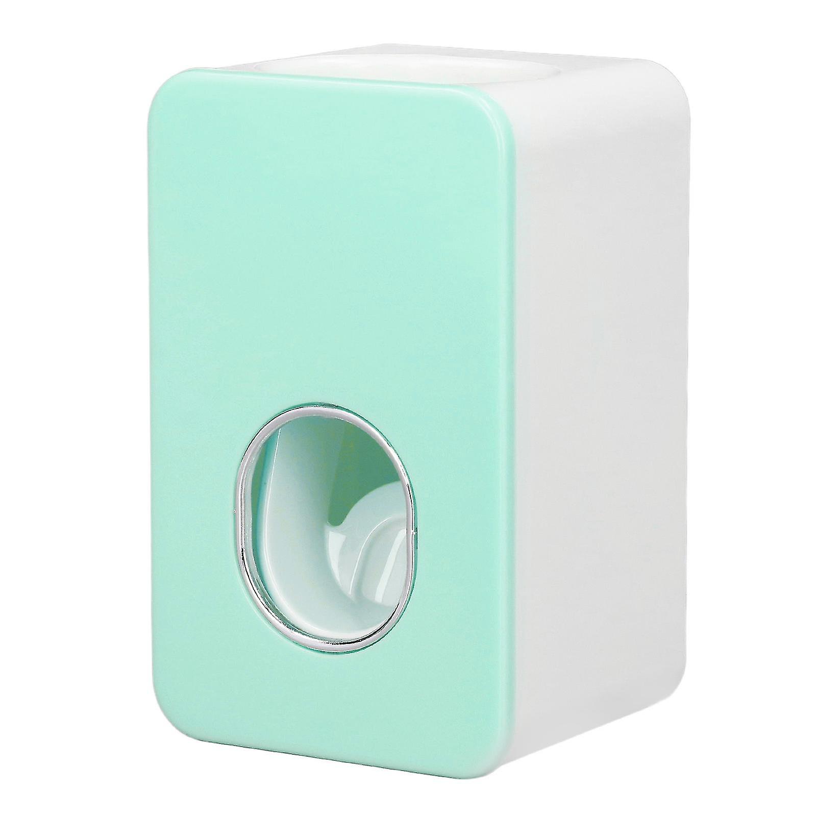 Automatic Toothpaste Dispenser Wall Mounted Easy Installation Toothpaste Squeezer Dispenser for Bathroom Home Green 