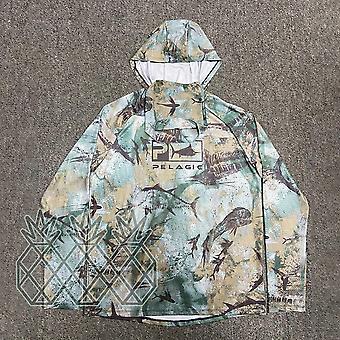 Men's Hooded Chemise De Pêche PELAGIC Pour Homme Taille S - Capuche, Protection UV, Aérée T-shirt à Manches Longues Pêche Aéré Taille S Men's Hooded Chemise De Pêche PELAGIC Pour Homme Taille S - Capuche, Protection UV, Aérée T-shirt à Manches Longues Pêche Aéré Taille S