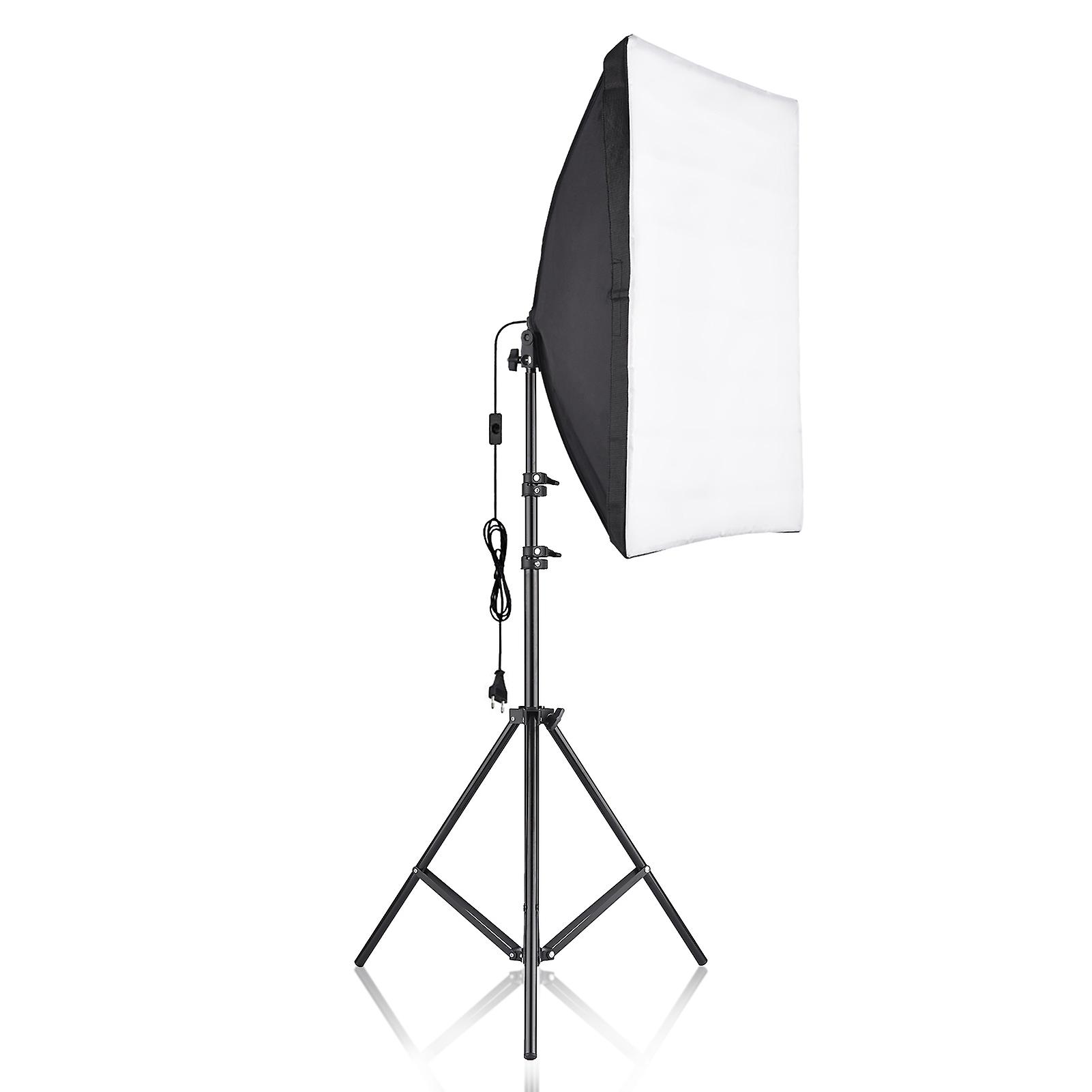 Studio Φωτογραφία Softbox Kit με Softbox + 2m Metal Τρίποδο Stand