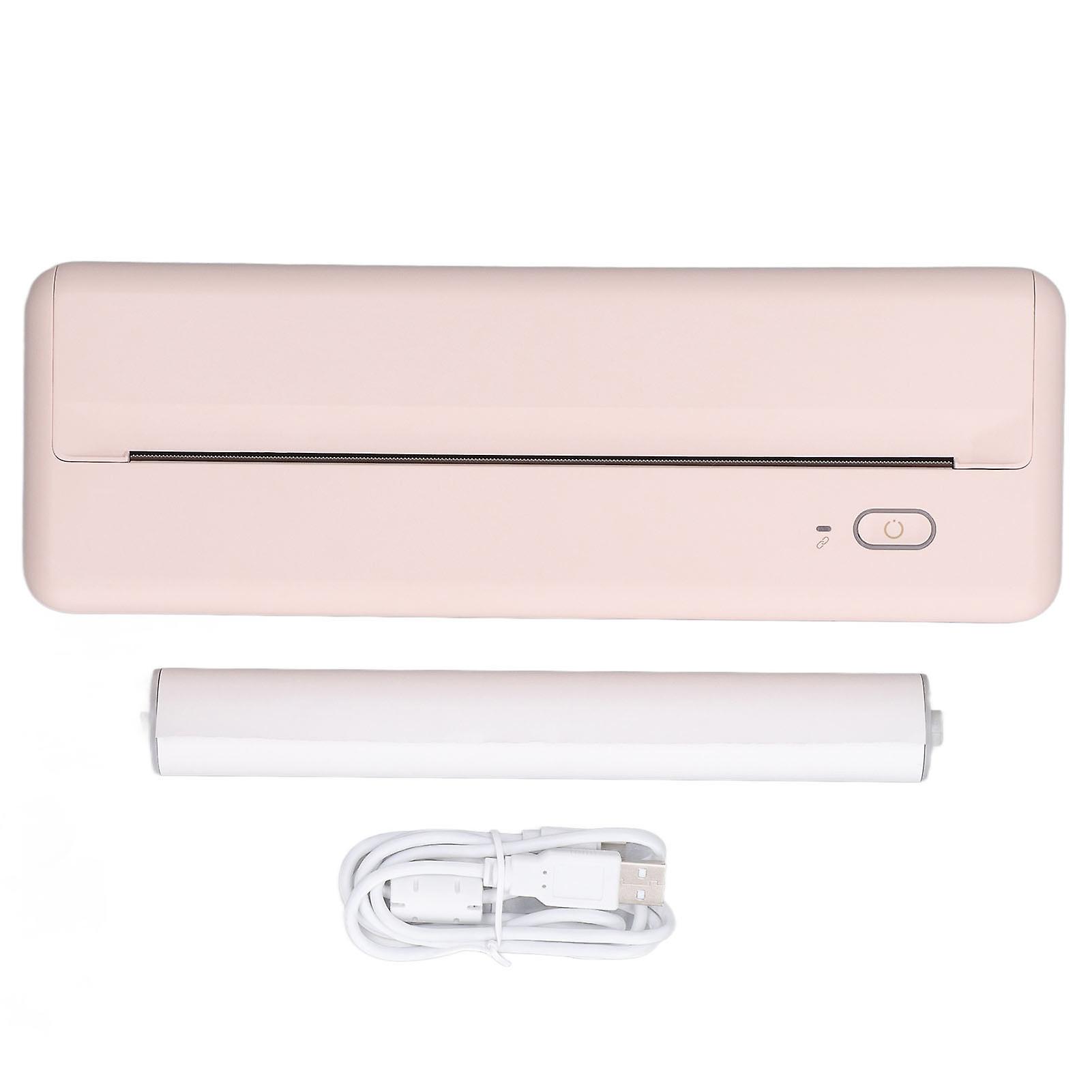 Bluetooth Thermal Printer Wireless Portable Inkless Compact Mobile Printer for Office School Home