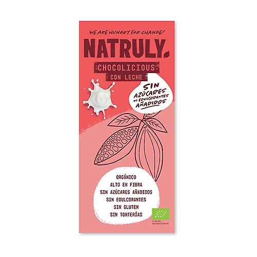 Organic milk chocolate chocolicious tablet 85 g