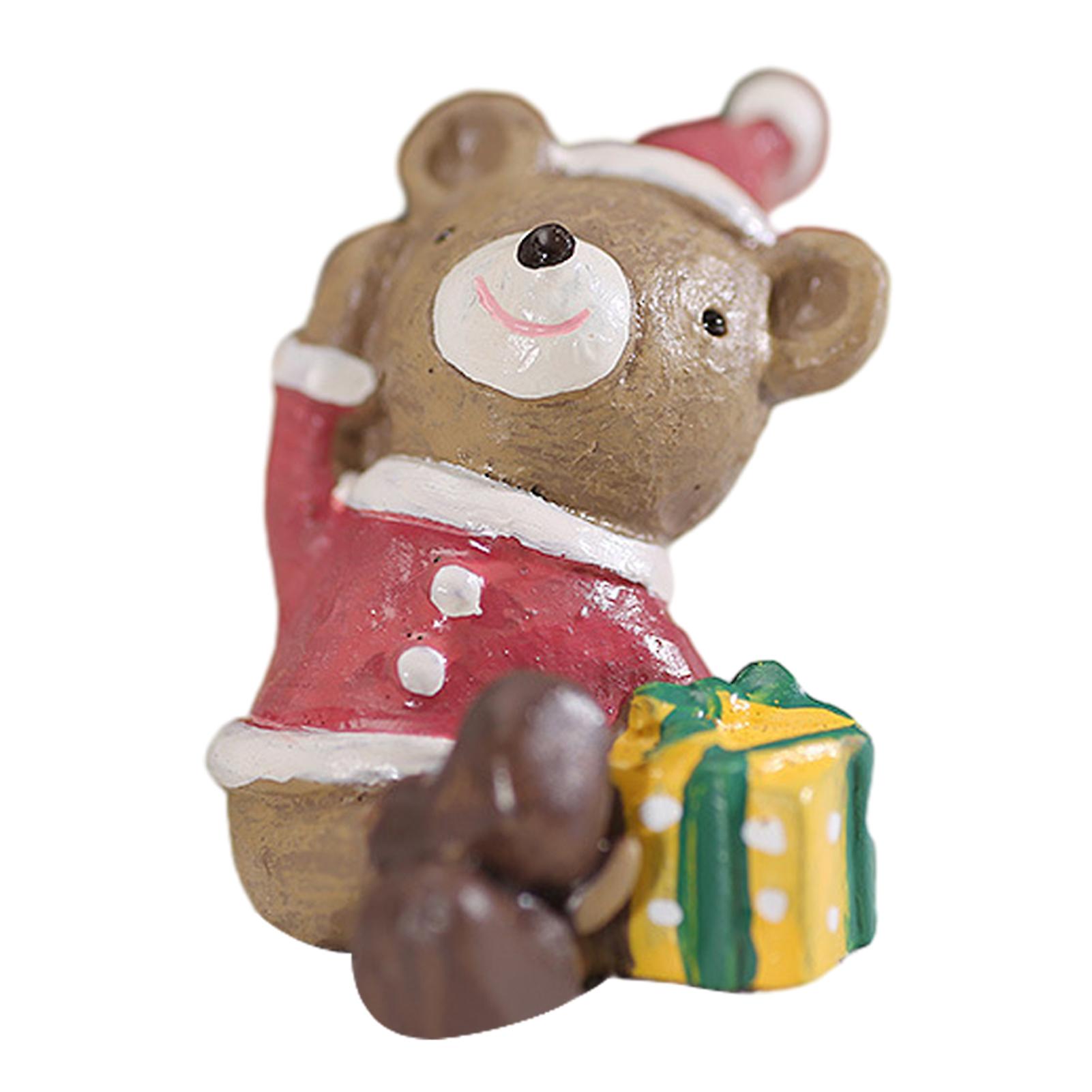 Christmas Mini Animals Handiworks Adorable Popular Indoors Decroations for Daily Life