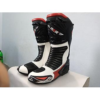 Motorbike Motorcycle Men Leather Racing Sports Shoes Boots...