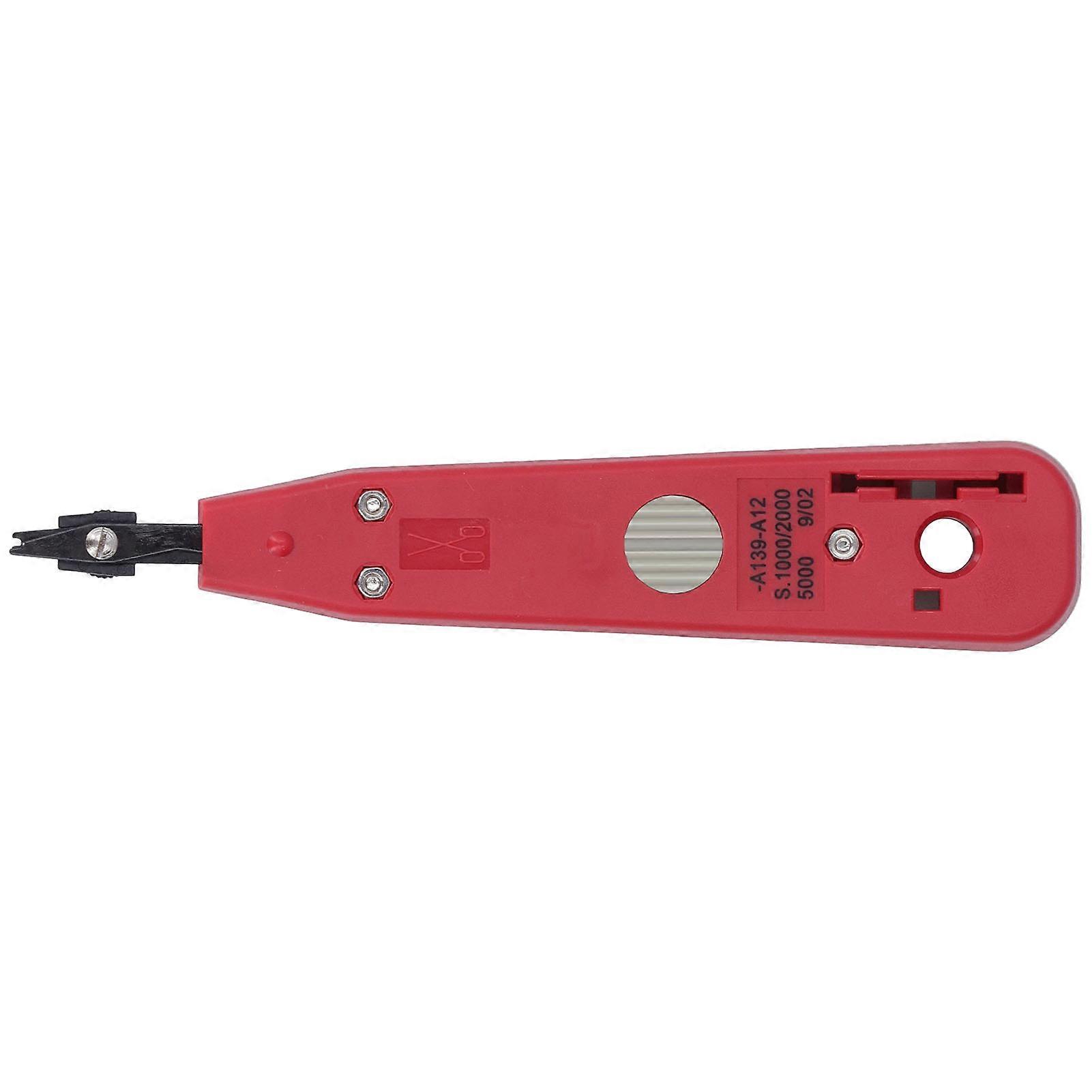 Punch Down Tool Wire Cutter Cable Crimper High Accuracy Fixed Impact Crimping for Module