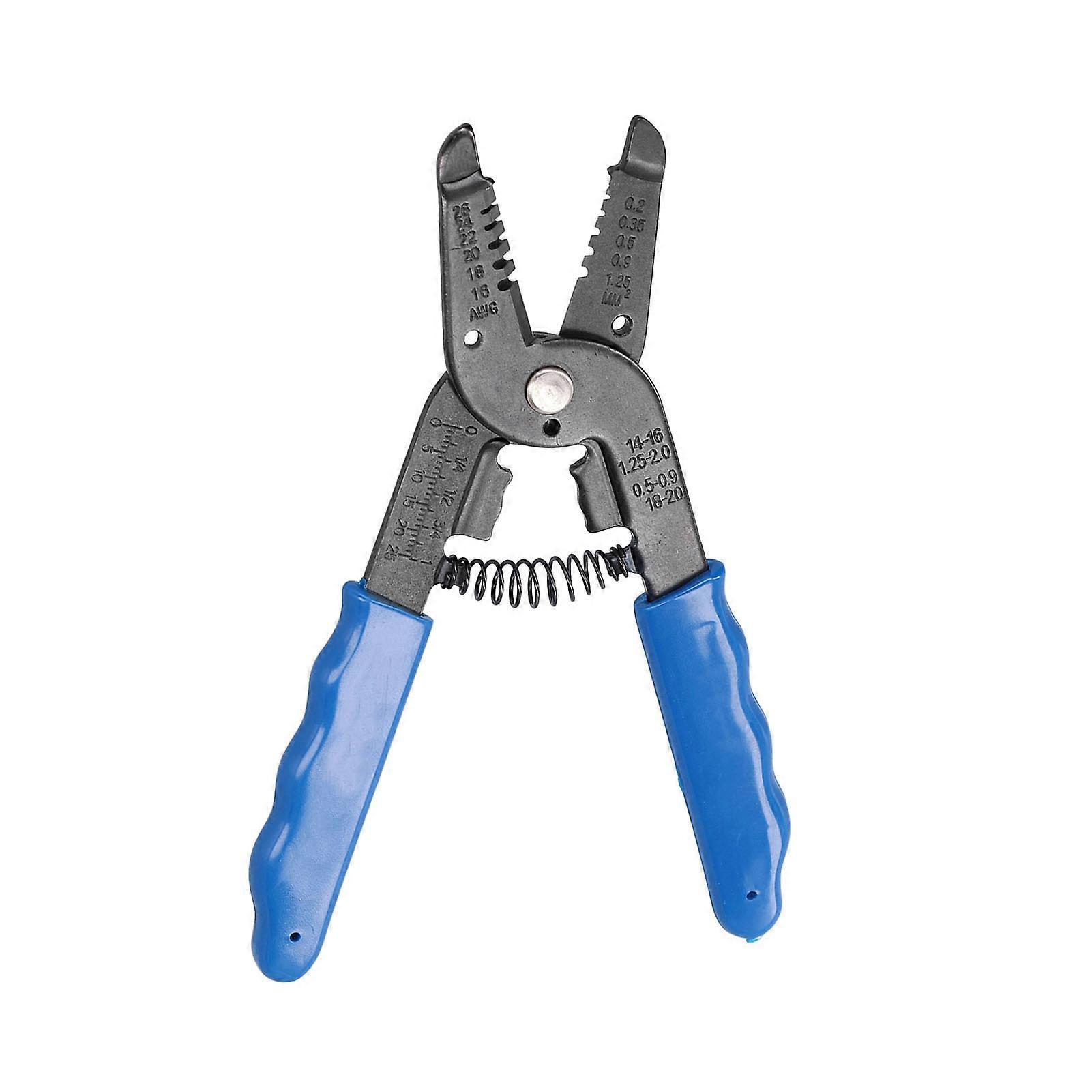 Wire Crimping Tool Alloy Steel Wire Stripper Crimping Tool Multi-Purpose Wire Crimping Tool for Electrician Cutting