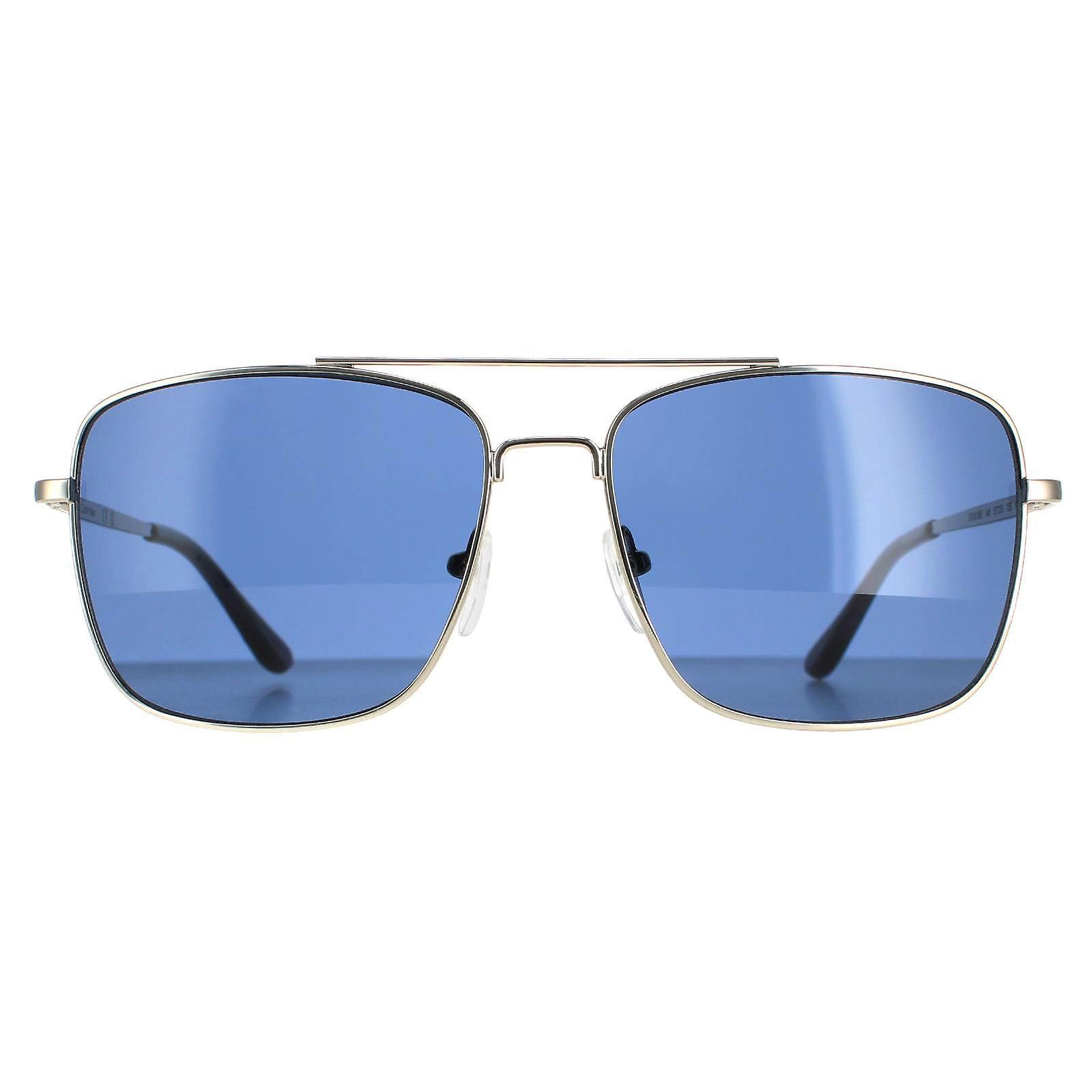 Calvin Klein 太阳镜 CK19136S 045 Silver Smoke Grey