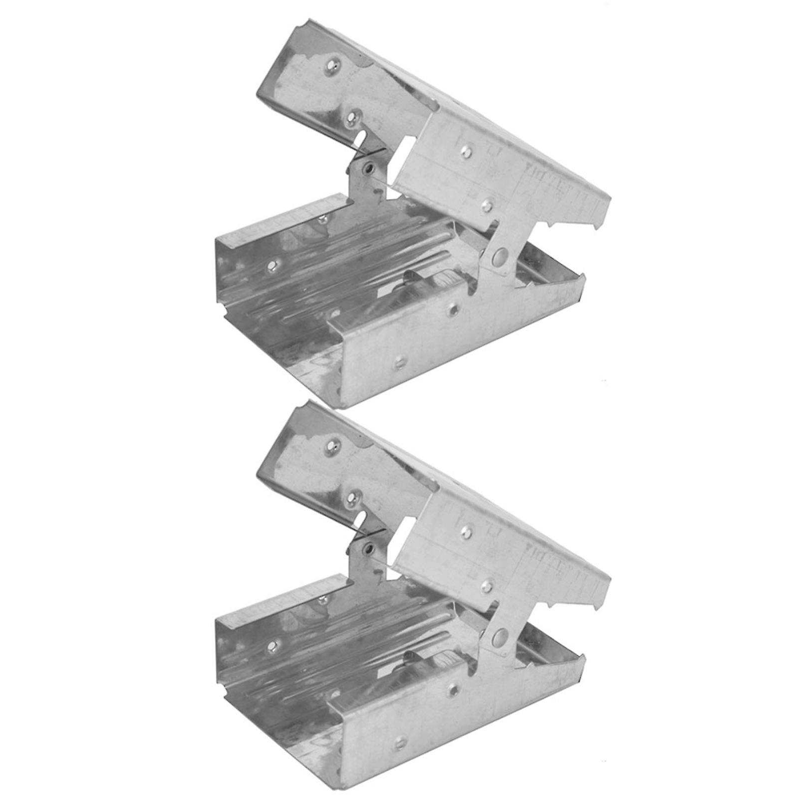 Risegun Saw Horse Bracket Display Sawhorse Brackets 2-Pack, Display Stand Kit Woodworking Tool Accessories